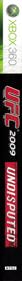UFC 2009 Undisputed - Box - Spine (North America) - 169x2156