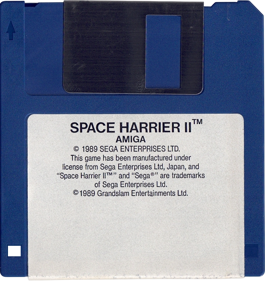 Space Harrier II - Disc (Europe) - 1063x1126