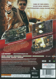 John Woo Presents Stranglehold - Box - Back (Germany) - 999x1407