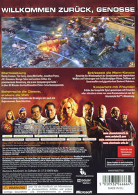 Command & Conquer: Red Alert 3 - Box - Back (Germany) - 600x845