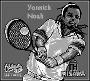 Jimmy Connors Tennis - Screenshot - Game Title (France) - 160x144