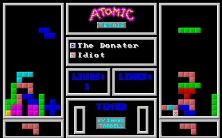 Illustration of Atomic Tetris