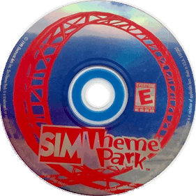 Sim Theme Park - Disc (North America) - 1498x1496