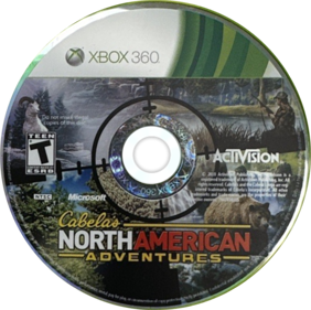 Cabela's North American Adventures - Disc (North America) - 546x544