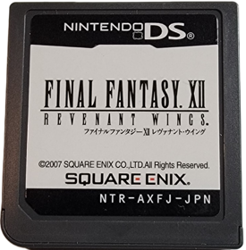 Final Fantasy XII: Revenant Wings - Cart - Front (Japan) - 751x766