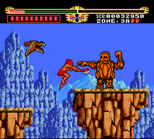 The Legendary Axe - Screenshot - Gameplay (World) - 256x232