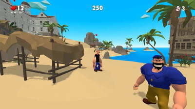 Popeye - Screenshot - Gameplay (World) - 1280x720