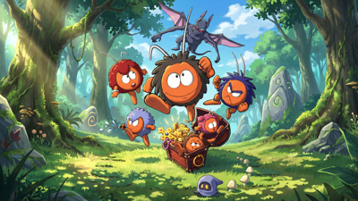 Libble Rabble - Fanart - Background (Japan) - 1920x1080