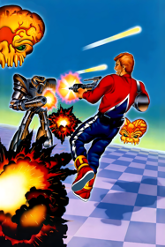 Space Harrier - Poster (World) - 1000x1500
