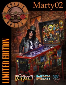 Guns N' Roses: Limited Edition (Marty02) - Advertisement Flyer - Front (World) - 850x1100