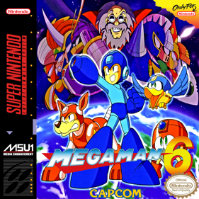Mega Man 6 - Box - Front (North America) - 1418x1418
