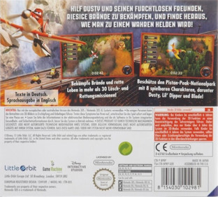 Planes: Fire & Rescue - Box - Back (Germany) - 672x605