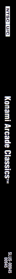Konami Arcade Classics - Box - Spine (North America) - 78x1360