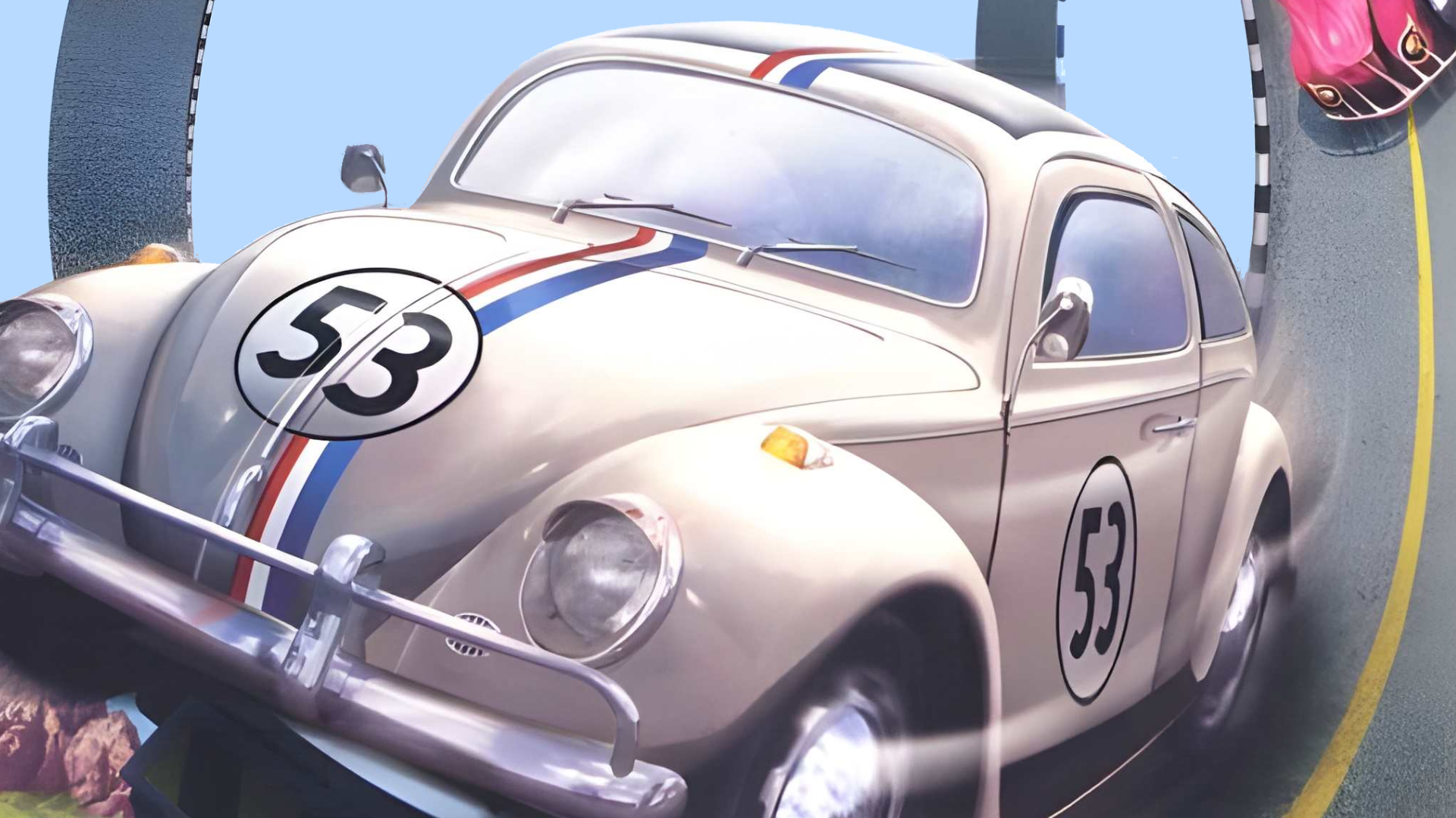 Illustration of Herbie: Rescue Rally