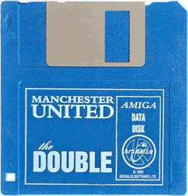 Manchester United: The Double - Disc (United Kingdom) - 547x569