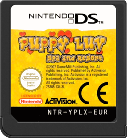 Puppy Luv: Spa and Resort - Cart - Front (Europe) - 517x564