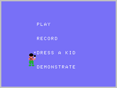 Cabbage Patch Kids: Picture Show - Screenshot - Game Select (North America) - 256x192