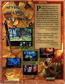 Monkey Island 2: LeChuck's Revenge - Box - Back (Italy) - 623x800