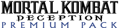 Mortal Kombat: Deception: Premium Pack - Clear Logo (North America) - 2848x675