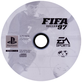 FIFA Soccer 97 - Disc (Japan) - 600x600