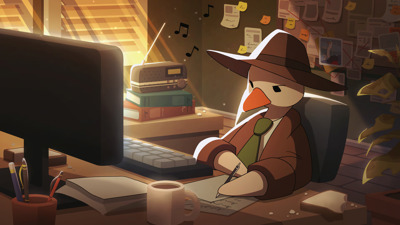 Duck Detective: The Secret Salami - Fanart - Background (World) - 3840x2160