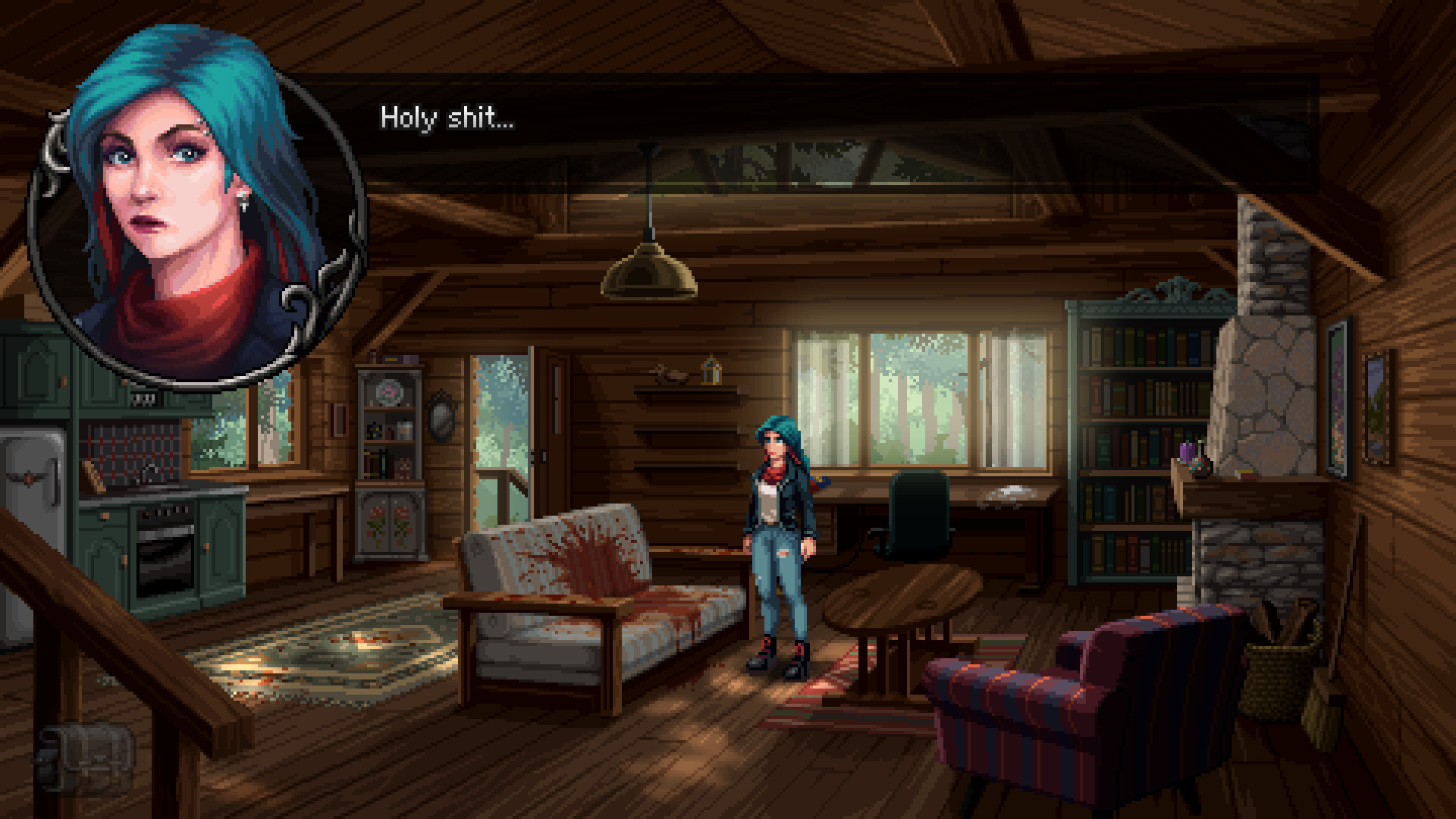 Illustration of Kathy Rain 2: Soothsayer