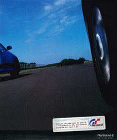 Gran Turismo 3: A-Spec - Advertisement Flyer - Front (United Kingdom) - 1843x2200