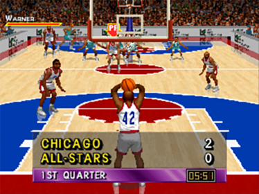 Slam 'n Jam '96 Featuring Magic & Kareem - Screenshot - Gameplay (World) - 640x480