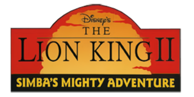 The Lion King II: Simba's Mighty Adventure - Clear Logo (Asia) - 598x300
