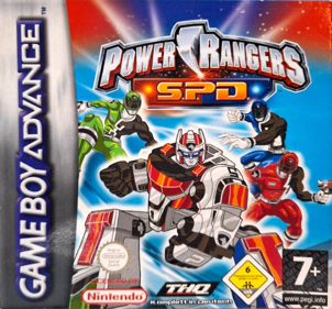 Power Rangers: S.P.D. - Box - Front (Germany) - 1081x1005