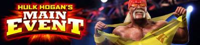 Hulk Hogan's Main Event - Banner (World) - 420x95