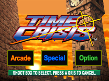 Time Crisis - Screenshot - Game Title (World) - 640x480