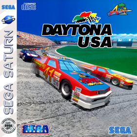 Daytona USA - Fanart - Box - Front (United States) - 709x709