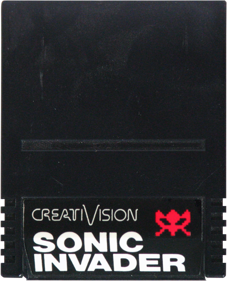 Sonic Invader - Cart - Front (World) - 588x727