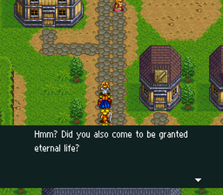 Heracles no Eikou IV: Kamigami Kara No Okurimono - Screenshot - Gameplay (World) - 256x224