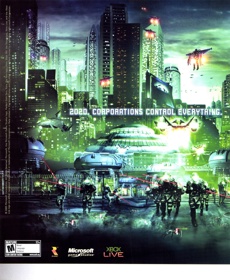 Perfect Dark Zero - Advertisement Flyer - Front (United States) - 1792x2185