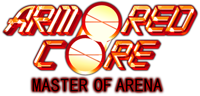 Armored Core: Master of Arena - Clear Logo (Japan) - 1040x500
