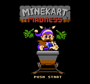 Minekart Madness - Screenshot - Game Title (World) - 256x240