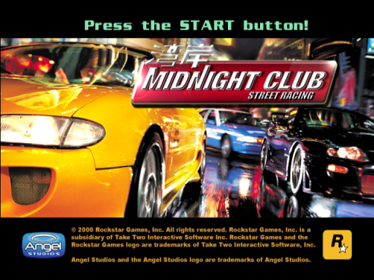 Midnight Club: Street Racing - Screenshot - Game Title (Japan) - 512x384