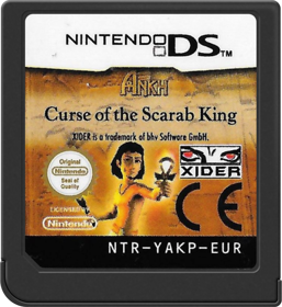 Ankh: Curse of the Scarab King - Cart - Front (Europe) - 517x564