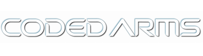 Coded Arms - Clear Logo (United States) - 2500x695