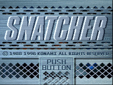 Snatcher - Screenshot - Game Title (Japan) - 640x480