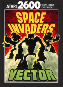 Space Invaders Vector - Box - Front (World) - 1019x1395
