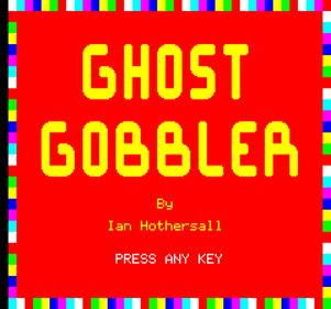Ghost Gobbler - Screenshot - Game Title (Europe) - 240x224