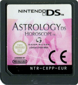 Astrology DS: The Stars in Your Hands - Cart - Front (Europe) - 797x871