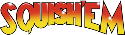 Squish'em - Clear Logo (United States) - 2433x700
