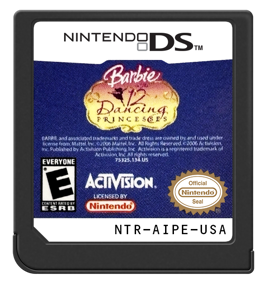 Barbie in The 12 Dancing Princesses - Cart - Front (North America) - 571x600