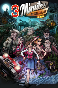 3 Minutes to Midnight: A Comedy Graphic Adventure - Box - Front (World) - 600x900
