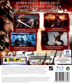 Beowulf: The Game - Box - Back (Germany) - 1193x1379