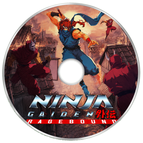 Ninja Gaiden: Ragebound - Fanart - Disc (World) - 1254x1254